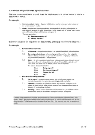Project primer | PDF