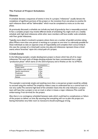 Project primer | PDF