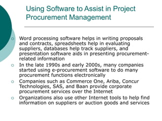 Project procurement Management.ppt