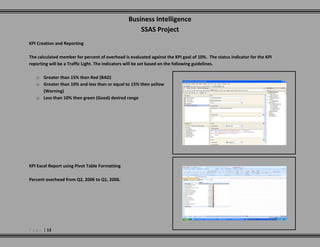 Clients is related to ClientGroupings, on ClientGroupingPKCreate a cube and dimensions using the cube wizard.  one cube with four fact tables