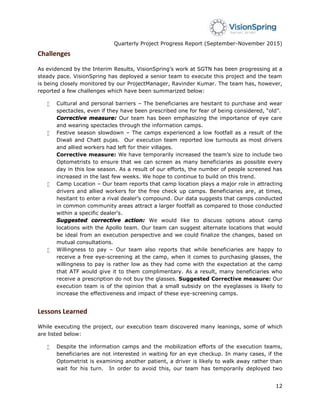 Vision For Safety with Apollo Tyres Foundation | PDF | Eye and Vision ...