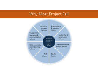 Why Most Project Fail
 