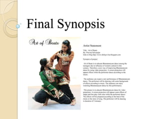 Final Synopsis
 