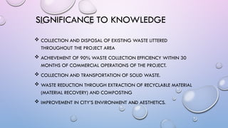 project proposal-PPT.pptxpROject proposal for solid waste disposal in ...