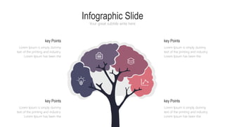 Infographic Slide
Your great subtitle write here
Lorem Ipsum is simply dummy
text of the printing and industry.
Lorem Ipsum has been the
key Points
Lorem Ipsum is simply dummy
text of the printing and industry.
Lorem Ipsum has been the
key Points
Lorem Ipsum is simply dummy
text of the printing and industry.
Lorem Ipsum has been the
key Points
Lorem Ipsum is simply dummy
text of the printing and industry.
Lorem Ipsum has been the
key Points
 