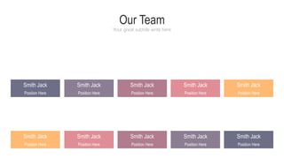 Our Team
Your great subtitle write here
Smith Jack
Position Here
Smith Jack
Position Here
Smith Jack
Position Here
Smith Jack
Position Here
Smith Jack
Position Here
Smith Jack
Position Here
Smith Jack
Position Here
Smith Jack
Position Here
Smith Jack
Position Here
Smith Jack
Position Here
 