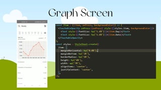 Graph Screen
 