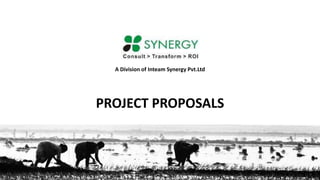 PROJECT PROPOSALS
A Division of Inteam Synergy Pvt.Ltd
 