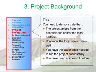 Project Background And Rationale Example Project proposal writing civil engg | PPTX