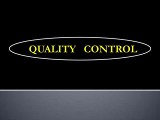 Typical constraints are scope, time, and budget QUALITY  PLANNING 