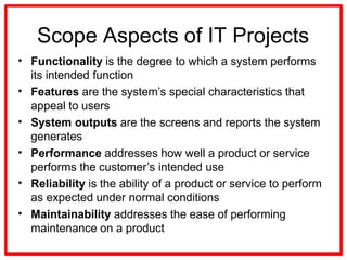 Project Quality management