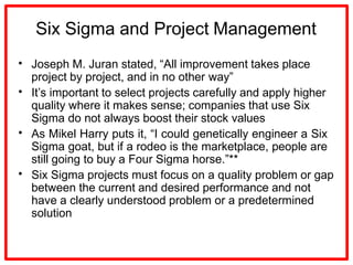 Project Quality management