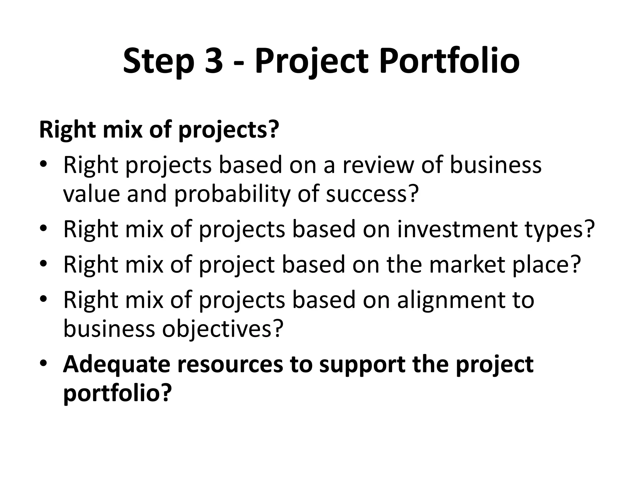 Project Ranking | PPTX