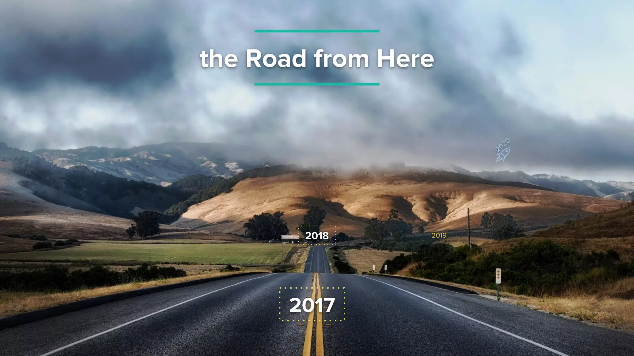 2019
2020
2017
2018
the Road from Here
 