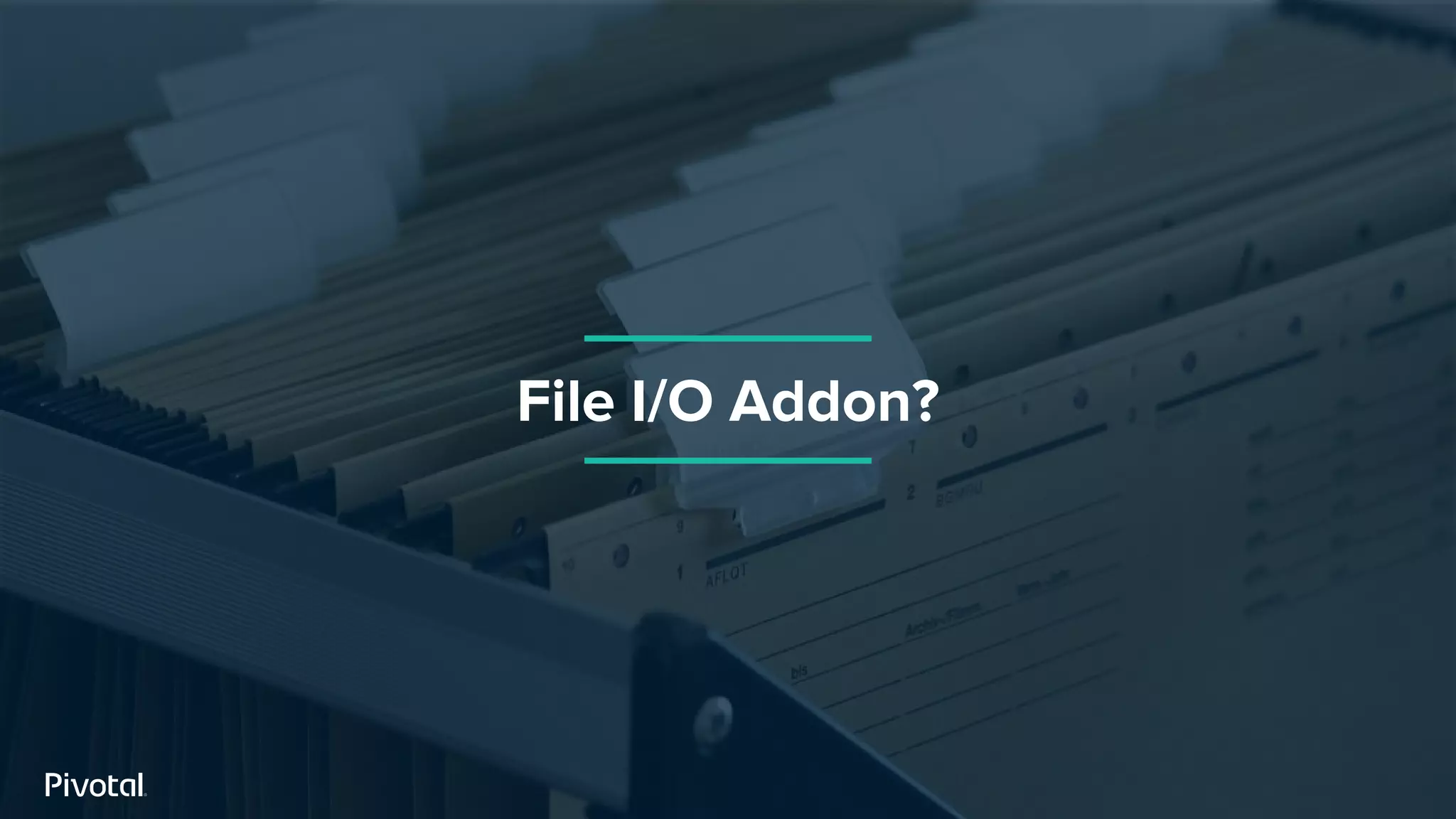 File I/O Addon?
 