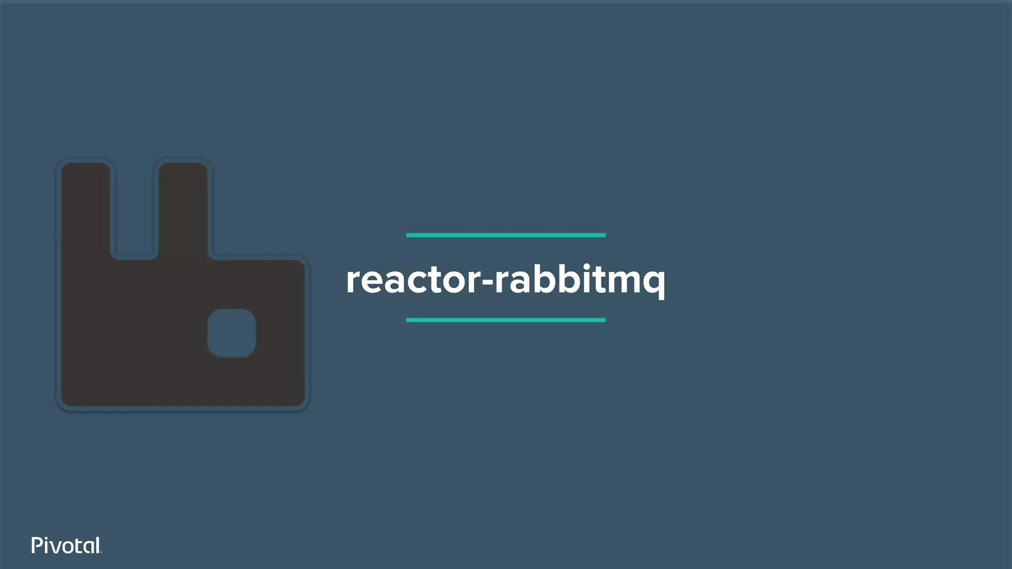 reactor-rabbitmq
 