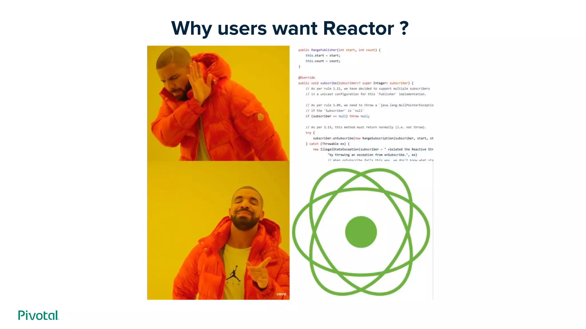 Why users want Reactor ?
 