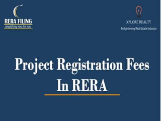 Project registration fees