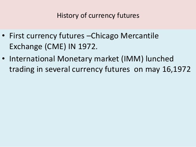 Currency Futures Market In India - 