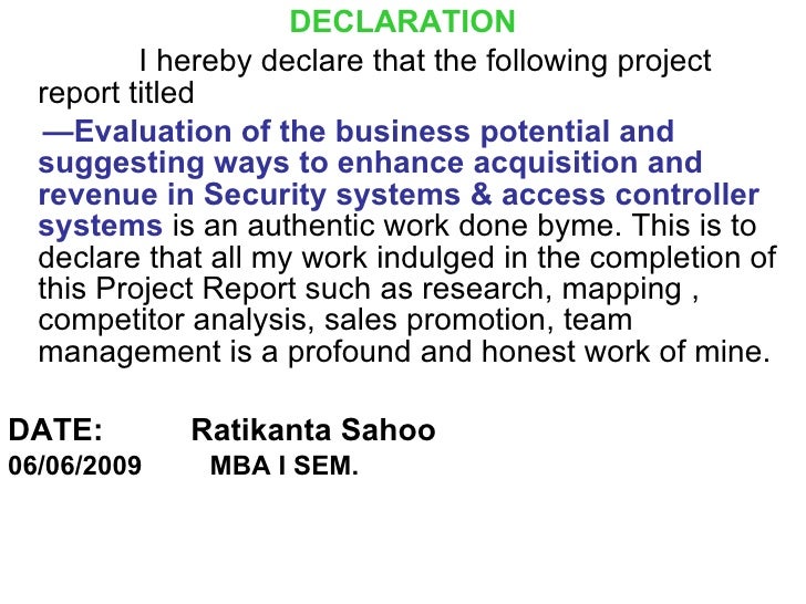 Project report on cctv