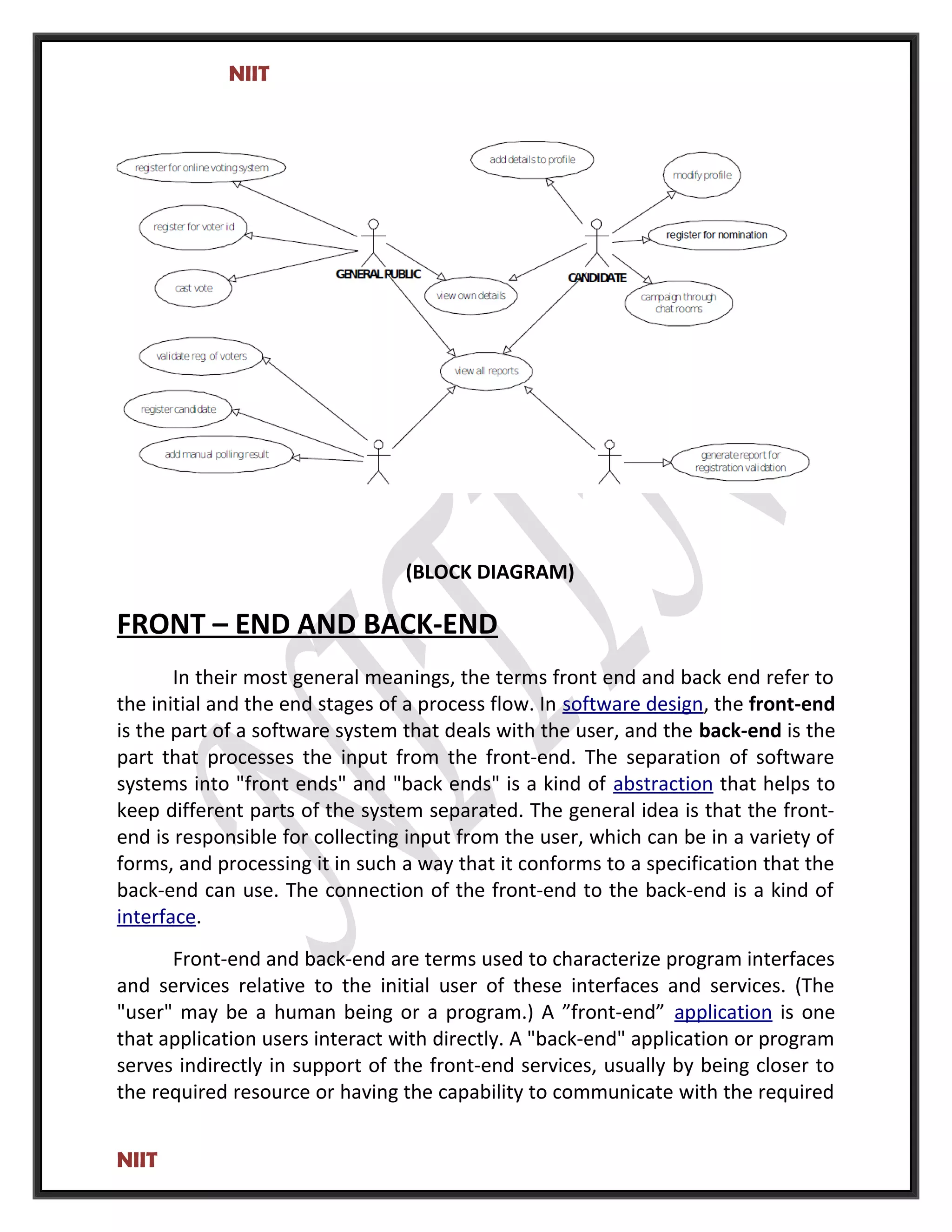 Online Voting System Project File | DOC
