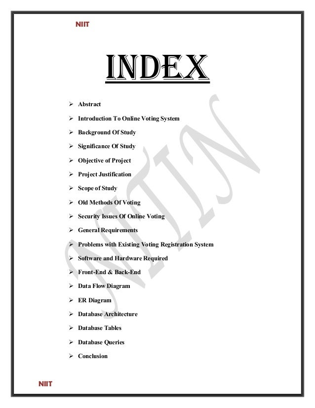 Project report on online stock trading system