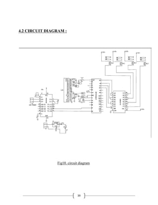 39
4.2 CIRCUIT DIAGRAM :
Fig10. circuit diagram
 