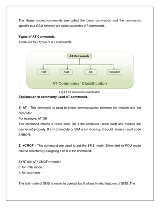 GSM BASED e-NOTICE BOARD final year project report | PDF
