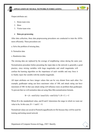 Final Year Project Report for B.Tech on Neural Network | DOCX