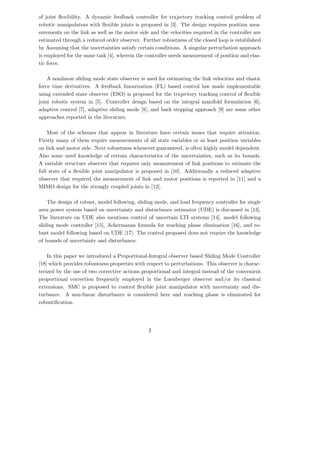 Comparison of Different Control Strategies for Rotary Flexible Arm ...