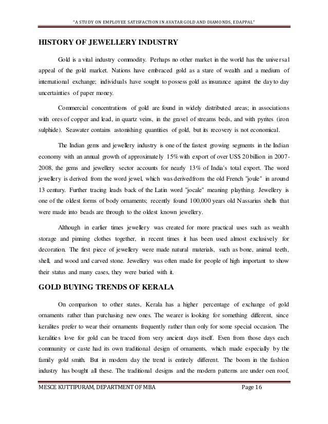 sample project report
