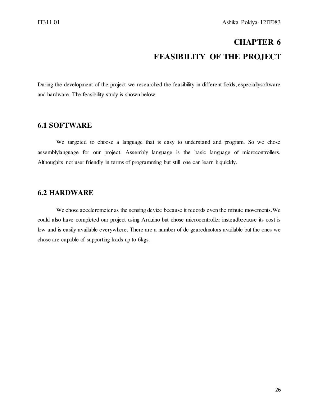 Gesture Controlled Car_Project report