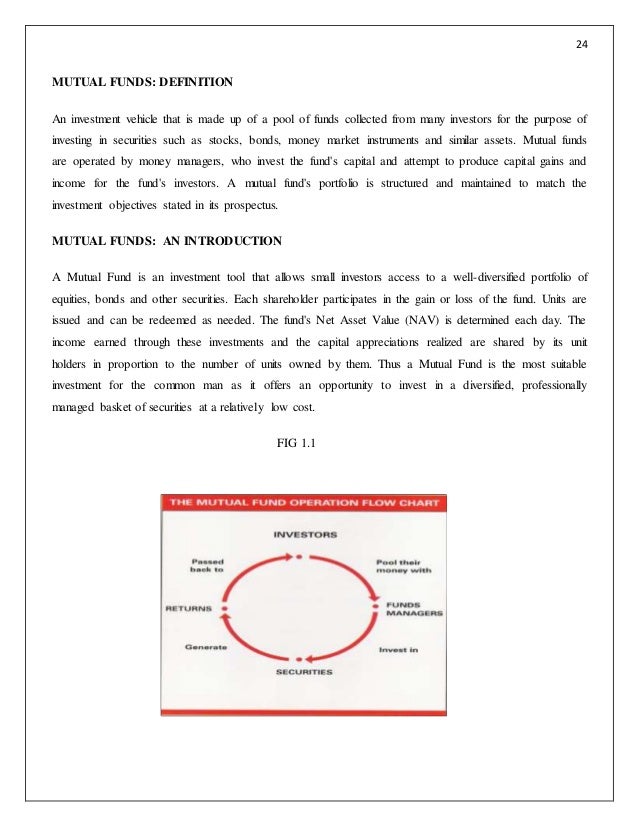 A Study On Mutual Funds With Reference To Icici Direct - 