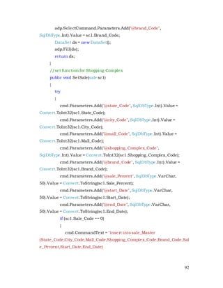 Project report on multiplex management system | DOCX