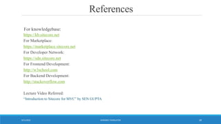 References
For knowledgebase:
https://kb.sitecore.net
For Marketplace:
https://marketplace.sitecore.net
For Developer Network:
https://sdn.sitecore.net
For Frontend Development:
http://w3school.com
For Backend Development:
http://stackoverflow.com
Lecture Video Referred:
“Introduction to Sitecore for MVC” by SEN GUPTA
WORDBEE TRANSLATOR9/11/2016 28
 
