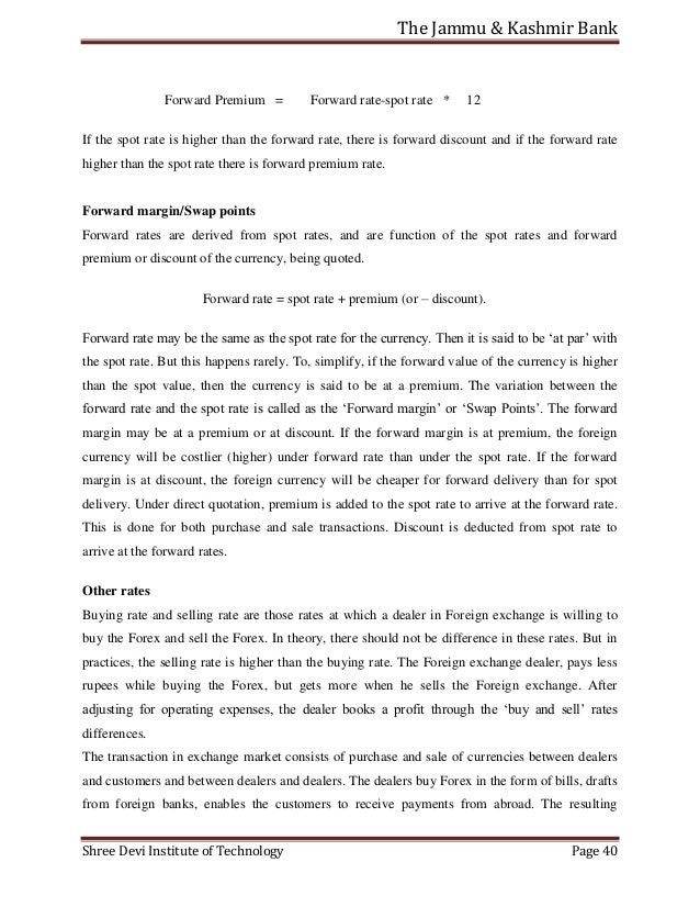 project report on foreign exchange and risk management Foreign exchange risk management many firms are exposed to foreign exchange risk - ie their wealth is affected by movements in exchange rates - and will seek to manage their risk exposure. project report on foreign exchange and risk management Foreign exchange risk management many firms are exposed to foreign exchange risk - ie their wealth is affected by movements in exchange rates - and will seek to manage their risk exposure.