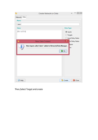 Then,Select Target and create
 