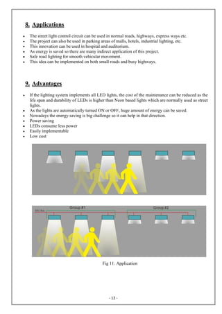 smart street light projet | PDF