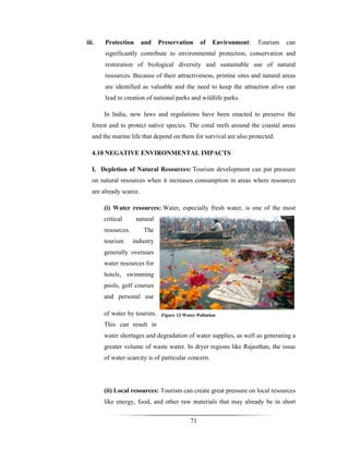 Environmental Impact of Tourism PDF | PDF