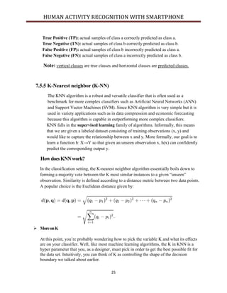 Human Activity Recognition using Smartphone's sensor | PDF
