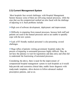 Hospital Management System | DOCX