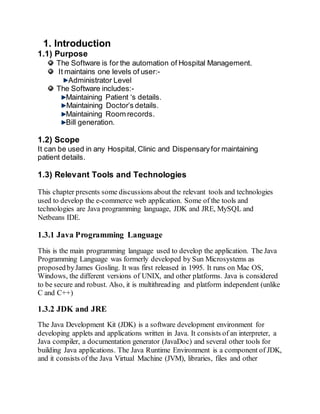 Hospital Management System | DOCX