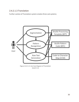 30
2.4.2.1.3 Translation
Further section of Translation system creates three sub-systems:
 
