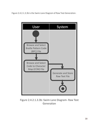 39
Figure 2.4.2.1.3.3b is the Swim-Lane Diagram of Raw Text Generation-
 
