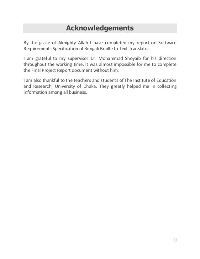 Final Project Report Bengali Braille To Text Translator
