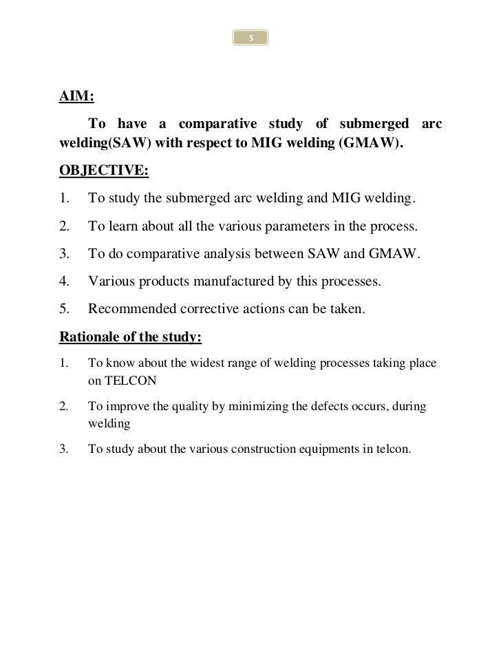 Submerged Arc Welding