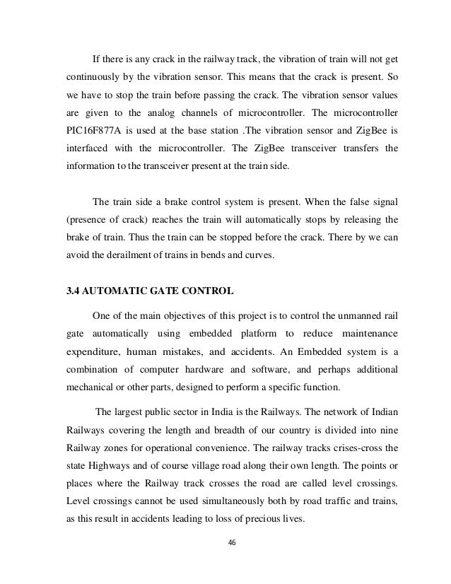 railway track crack detection system project ppt railway track crack detection system project ppt