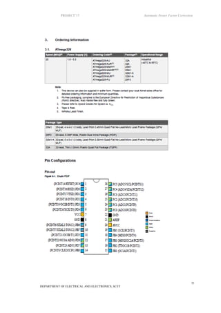 automatic power factor correction report | PDF