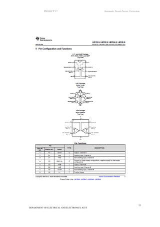 automatic power factor correction report | PDF