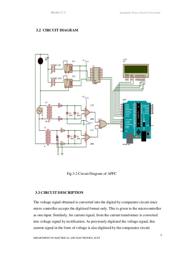 automatic power factor correction report